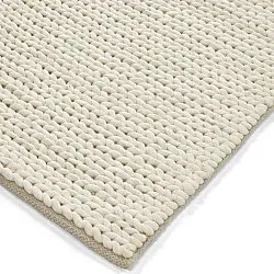 Wool rug - Talvia Braided Wool (off-white)