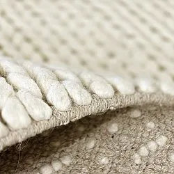 Wool rug - Talvia Braided Wool (off-white)