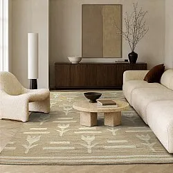 Wool rug - Tomar (beige/cream)