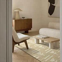 Wool rug - Tomar (beige/cream)