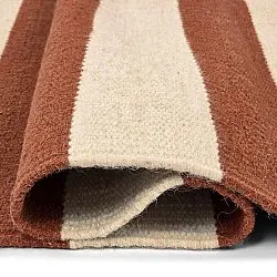 Wool rug - Torquay (cinnamon/white)