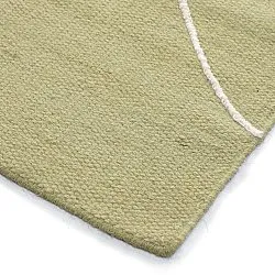 Wool rug - Viseu (green)