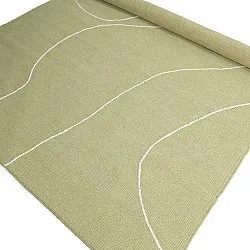 Wool rug - Viseu (green)