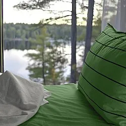 Bed sheet - Asteria (green)