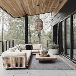 Indoor/Outdoor rug - Arlo (grey)