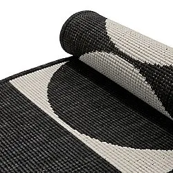 Indoor/Outdoor rug - Aurora (black/white)