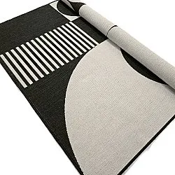 Indoor/Outdoor rug - Aurora (black/white)