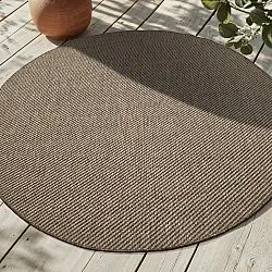 Round rug - Indoor/Outdoor Bennett (beige)