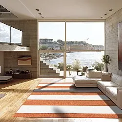 Indoor/Outdoor rug - Santana (orange)