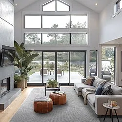 Indoor/Outdoor rug - Tromsø (brown)