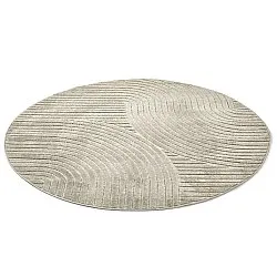 Round rug - Indoor/Outdoor Devon (beige)