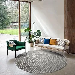 Round rug - Indoor/Outdoor Devon (grey)