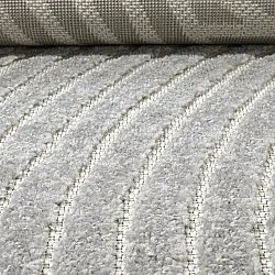 Round rug - Indoor/Outdoor Devon (grey)