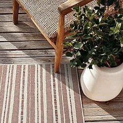 Indoor/Outdoor rug - Ethan (orange)