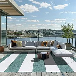 Indoor/Outdoor rug - Santana (green)