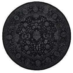 Round rug - Peking Majestic (black)