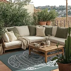 Indoor/Outdoor rug - Raylan (green)