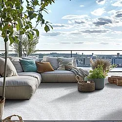 Indoor/Outdoor rug - Tromsø (silver)