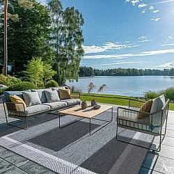 Indoor/Outdoor rug - Alta (grey)