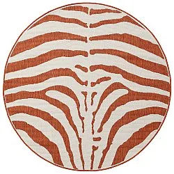 Round rug - Indoor/Outdoor Winona (orange)
