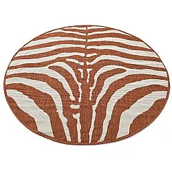 Round rug - Indoor/Outdoor Winona (orange)