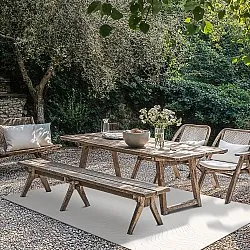 Indoor/Outdoor rug - Zelmare (off-white)