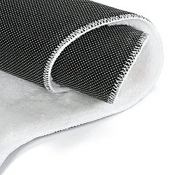 Wavy Runner Rug - Aranga Super Soft Fur (white)