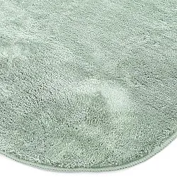 Wavy Runner Rug - Aranga Super Soft Fur (green)