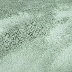 Wavy Runner Rug - Aranga Super Soft Fur (green)