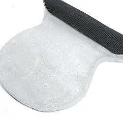 Wavy Runner Rug - Aranga Super Soft Fur (white)
