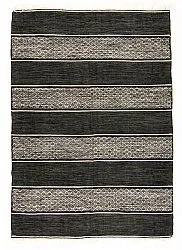Rag rug - Visby (black)