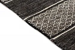 Rag rug - Visby (black)