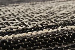 Rag rug - Visby (black)