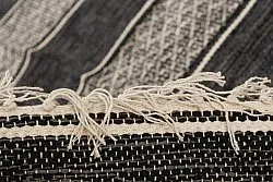 Rag rug - Visby (black)
