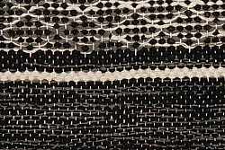 Rag rug - Visby (black)