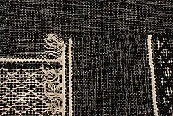 Rag rug - Visby (black)