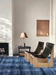 Viscose rug - Jodhpur Special Luxury Edition (blue)