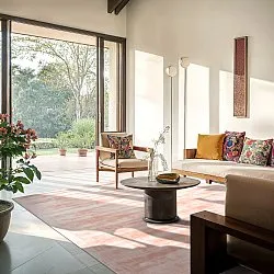 Viscose rug - Jodhpur Special Luxury Edition (light pink)