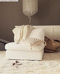 Cushion cover - Natural Boho 45 x 45 cm (beige)