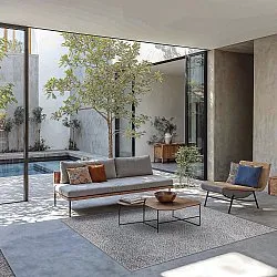 Indoor/Outdoor rug - Alesund (grey)
