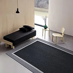 Indoor/Outdoor rug - Alta (black)