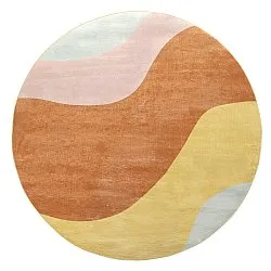 Round rug - Barcelona (champagne)