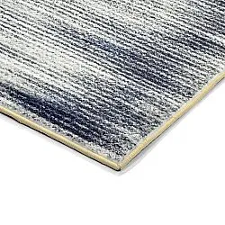 Wilton rug - Cara (white/dark blue)