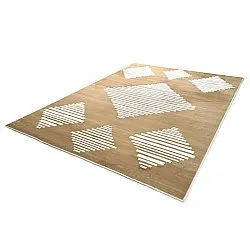 Wilton rug - Carmen (brown/white)