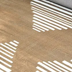 Wilton rug - Carmen (brown/white)