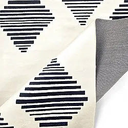 Wilton rug - Carmen (cream/black)