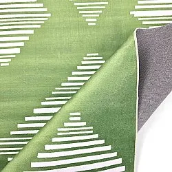 Wilton rug - Carmen (green/white)