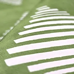 Wilton rug - Carmen (green/white)