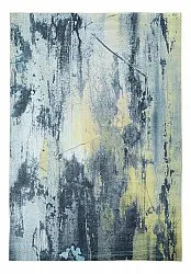 Wilton rug - Dolmio (black/yellow)