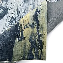 Wilton rug - Dolmio (black/yellow)